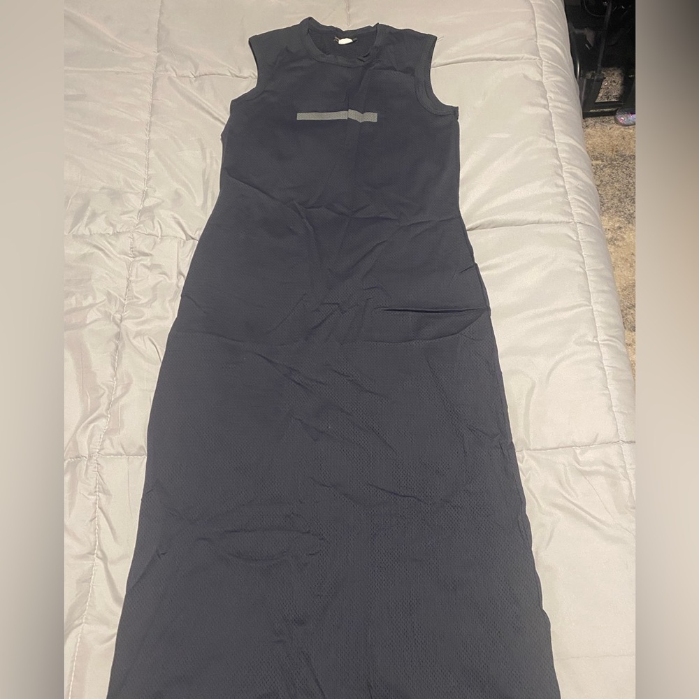 Mesh long dress